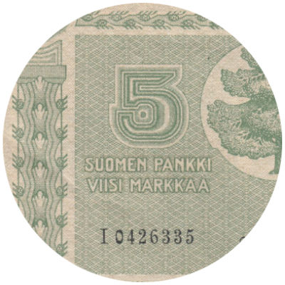 5 Markkaa 1922